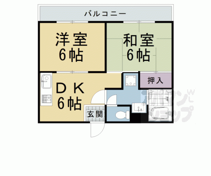 【アヴェニール向陽】間取