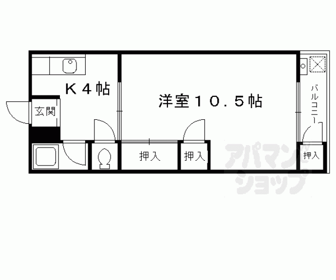 【石井マンション】間取