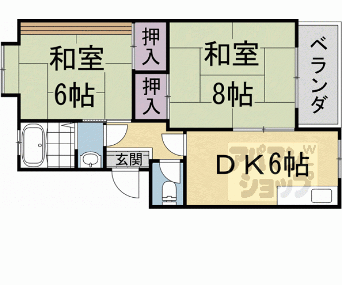 【清水マンション】間取