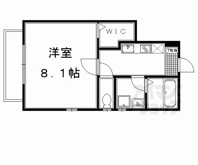 【シェ・ソワ（Ｃｈｅｚ－ｓｏｉ）】間取