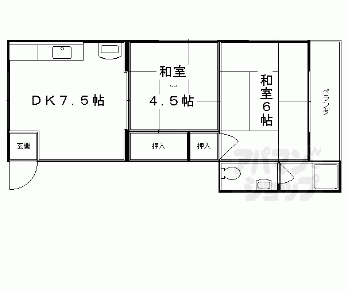 【マンション実幸】間取