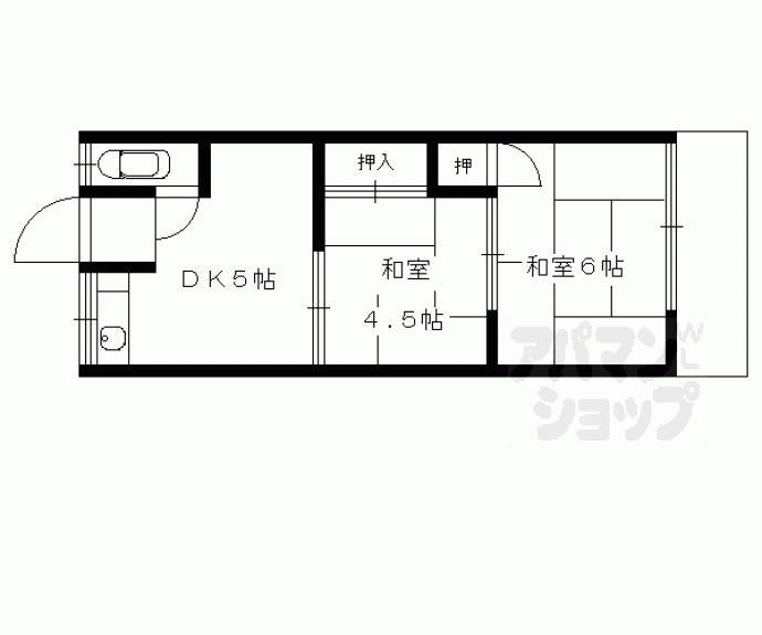 【登龍閣】間取