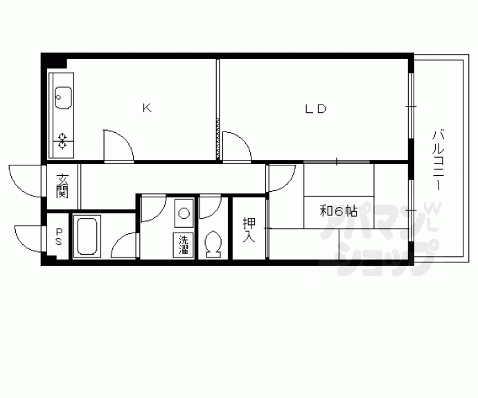 【カーサ・リラ室町】間取