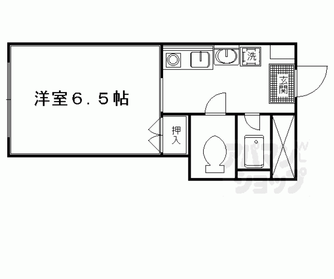 【清和マンション】間取