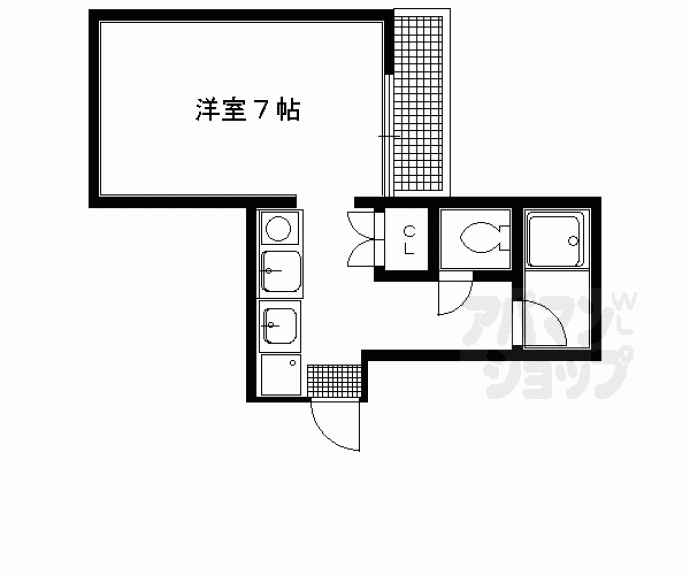 【清和マンション】間取