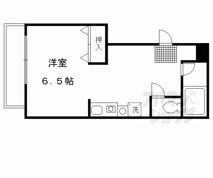 【清和マンション】間取