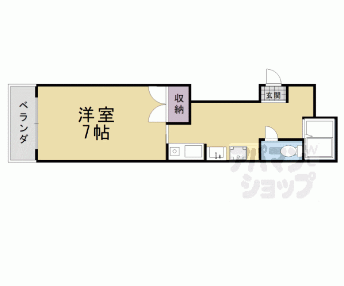 【清和マンション】間取