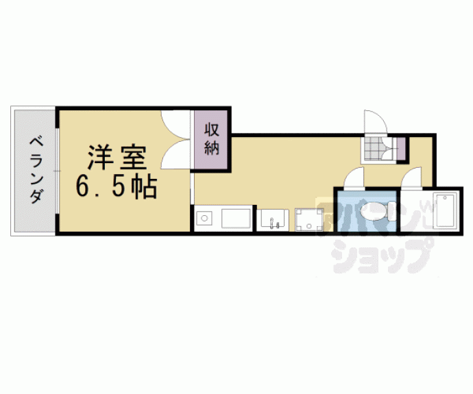 【清和マンション】間取