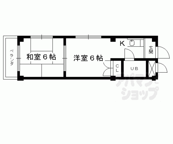 【シュエットＢ】間取