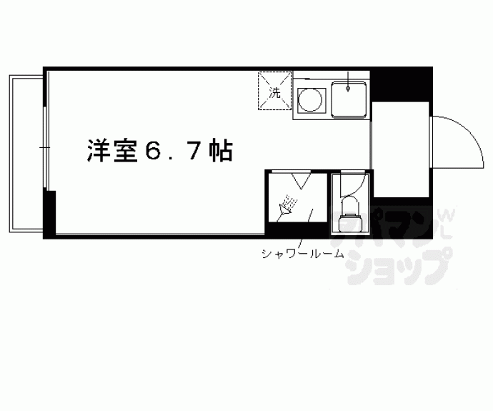 【サイト烏丸三条町】間取