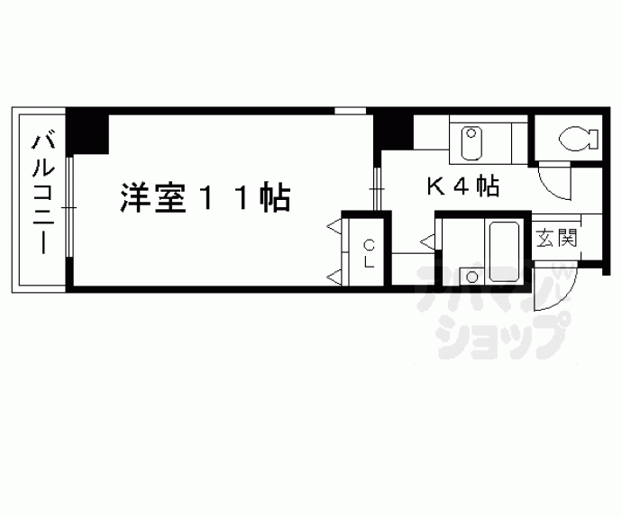 【ホライズン衣棚】間取