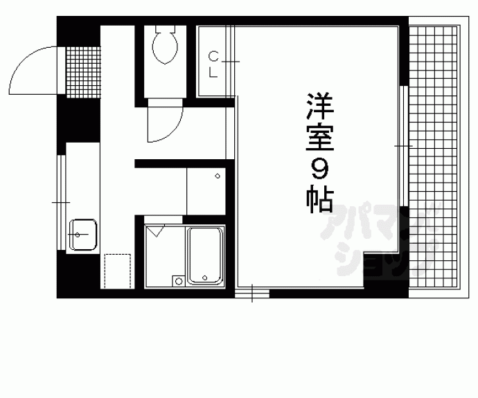 【ホライズン衣棚】間取