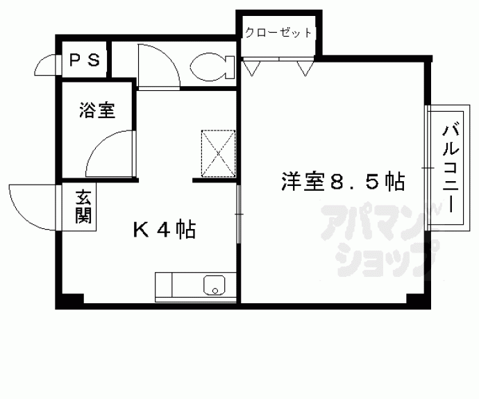 【メゾン槙島】間取