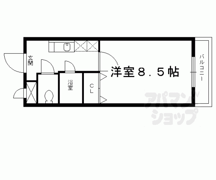 【カントリーベア】間取