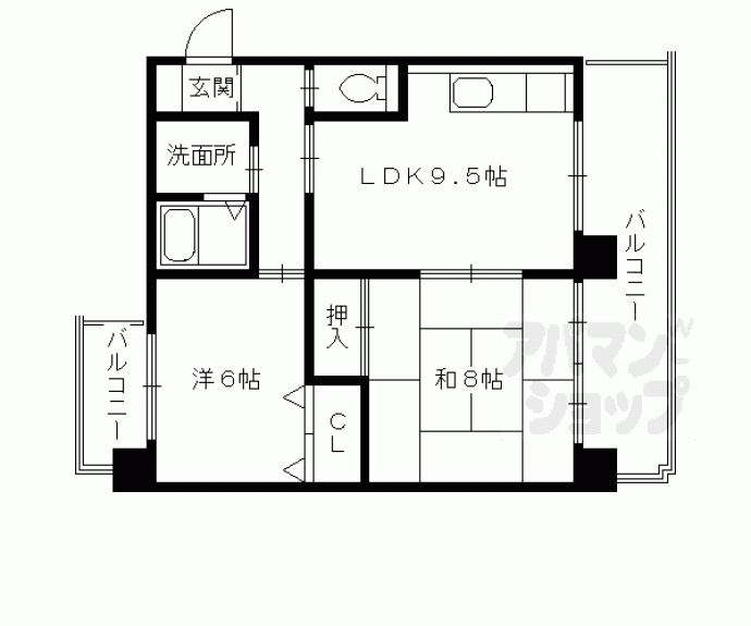 【祥々ビル】間取