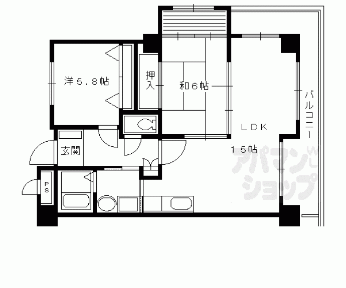 【エスペランサー弥生】間取