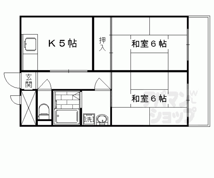 【グリーンパーク樫ノ木Ⅰ】間取