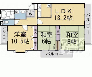 【ハイラーク双ヶ丘参番館】