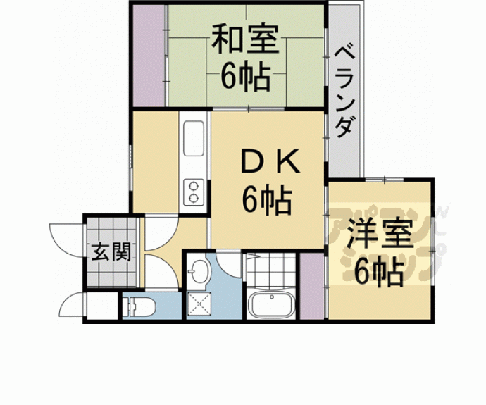 【ファーストカタヤマ】間取