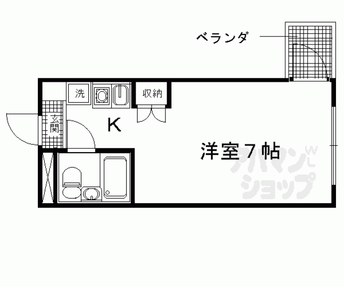 【ネオメゾンドフルール】間取