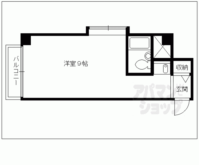 【マンションボヌール】間取