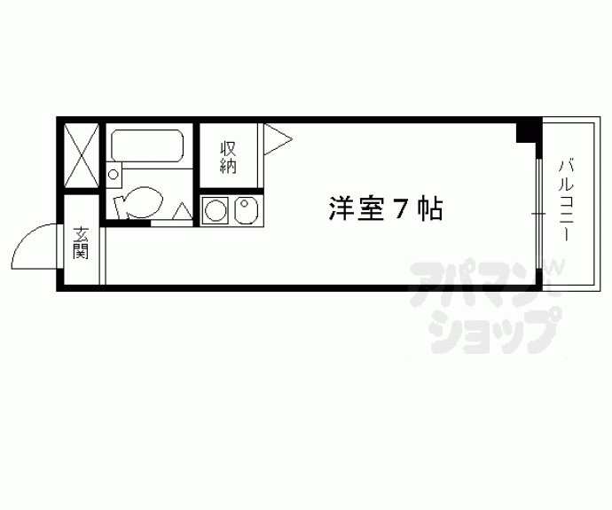 【マンションボヌール】間取