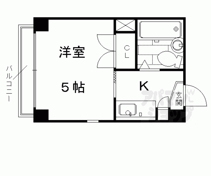 【ロイヤルレディーデンス山口Ⅱ】間取