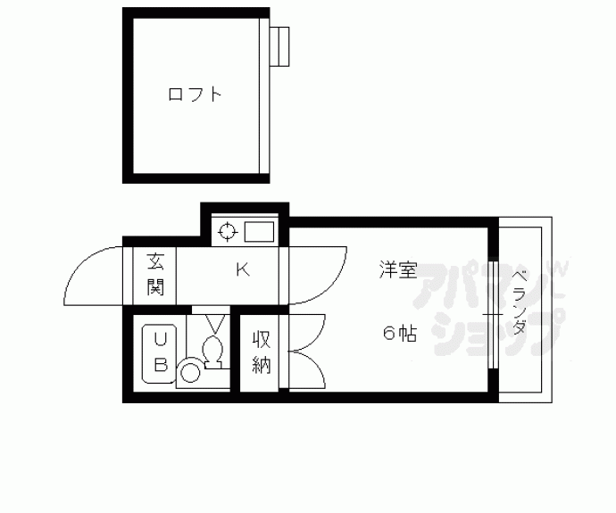 【グランデ西京極】間取