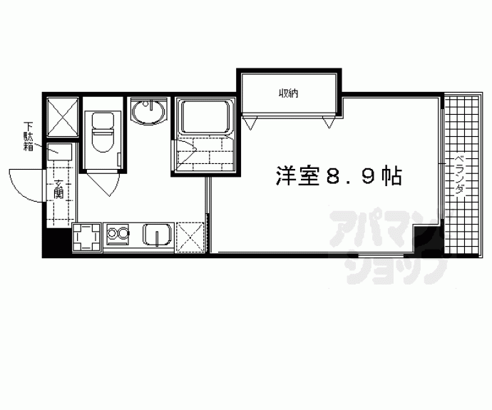 【Ｃａｓａ　ｄｅ　ｉｓｓａ（カーサデイッサ）】間取