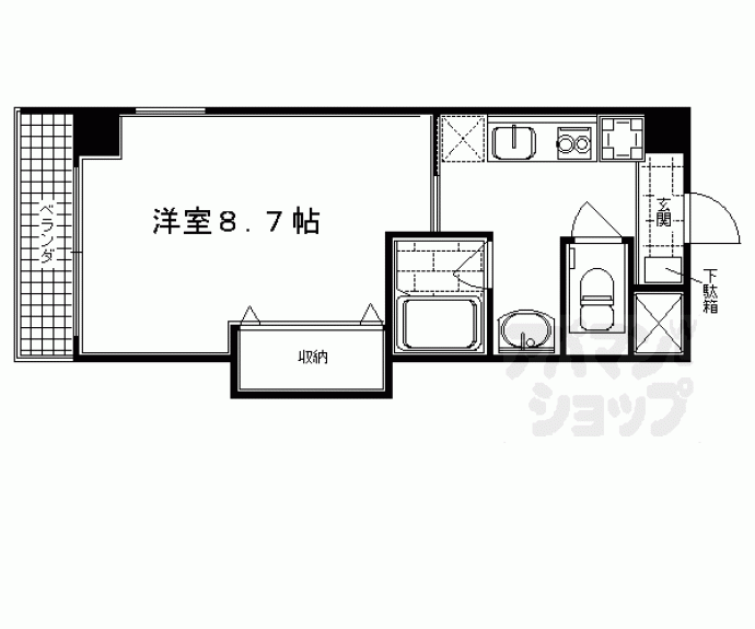 【Ｃａｓａ　ｄｅ　ｉｓｓａ（カーサデイッサ）】間取