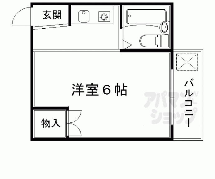 【パラータ上七軒】間取