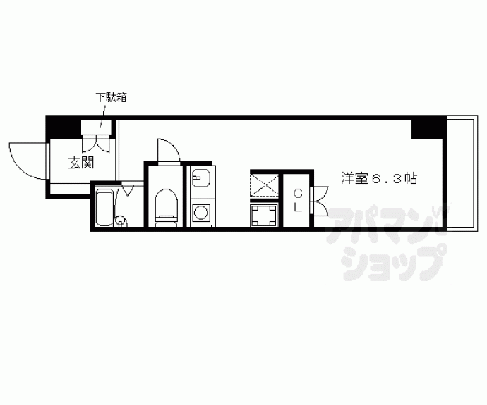 【ＫＩＮＤ（ＥＮ）ＩＩＩ北館】間取