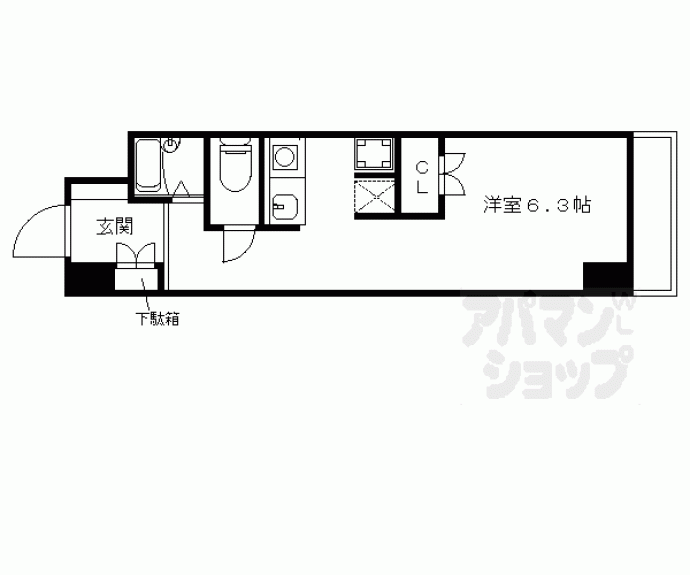 【ＫＩＮＤ（ＥＮ）ＩＩＩ北館】間取