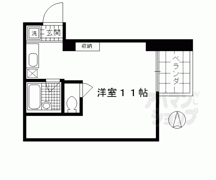 【プラネシア京都】間取