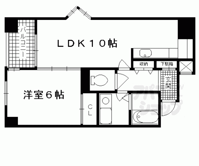 【ルミエール・ド・鴨川】間取