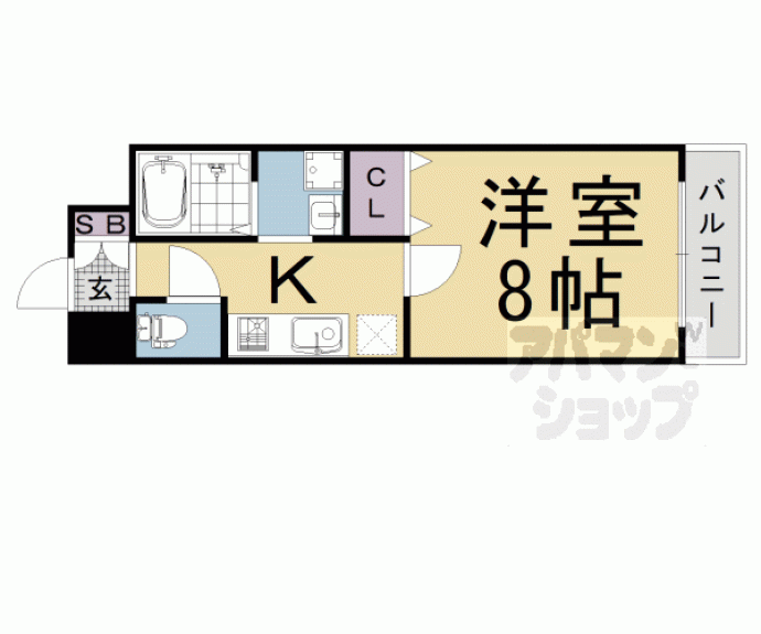 【αＰＲＩＺＥⅦ】間取