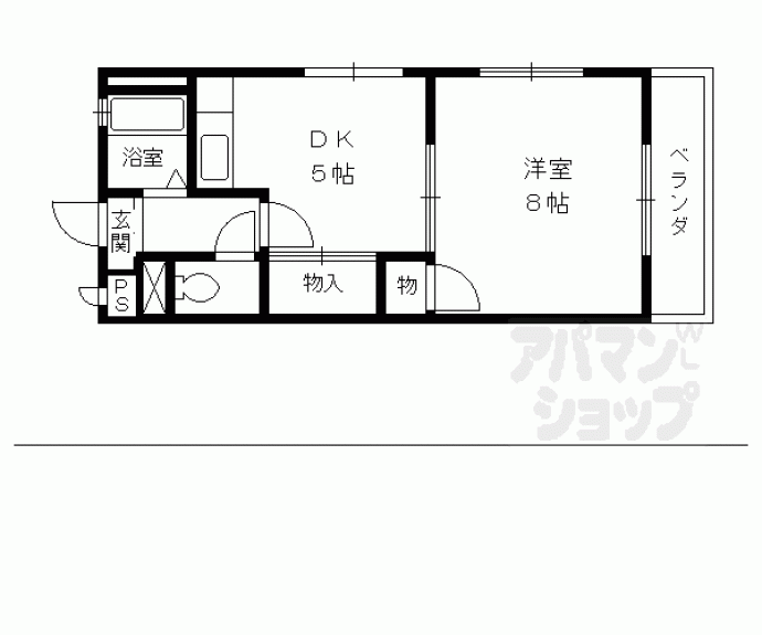 【シャンテ長岡】間取