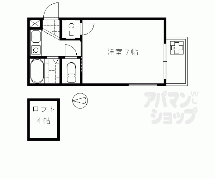 【アトレ堺町】間取