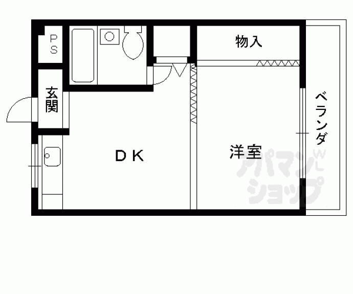 【セラ御池】間取