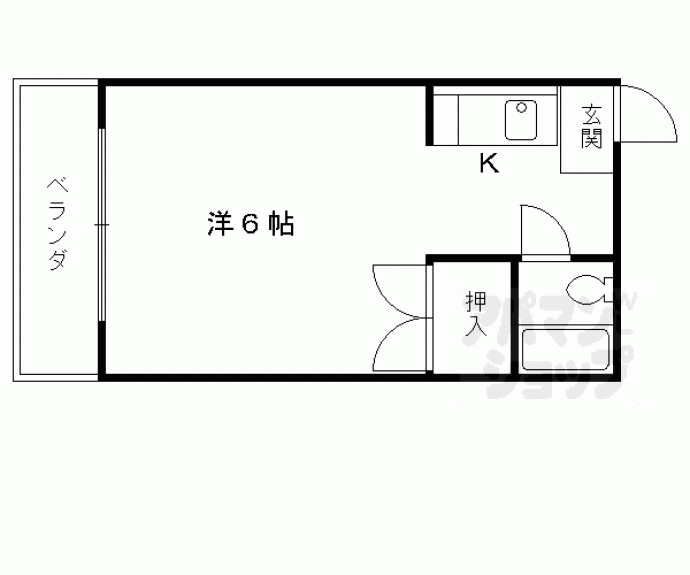 【グランビュー太秦】間取