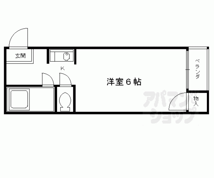 【エムズ太秦】間取