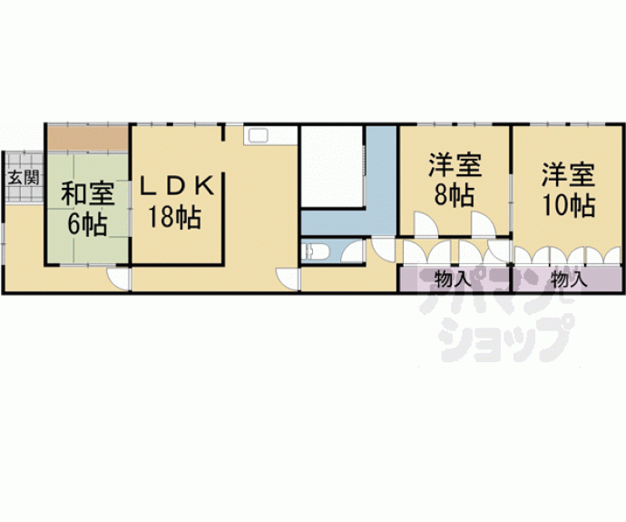 【笹屋ロイヤルハイツ】間取