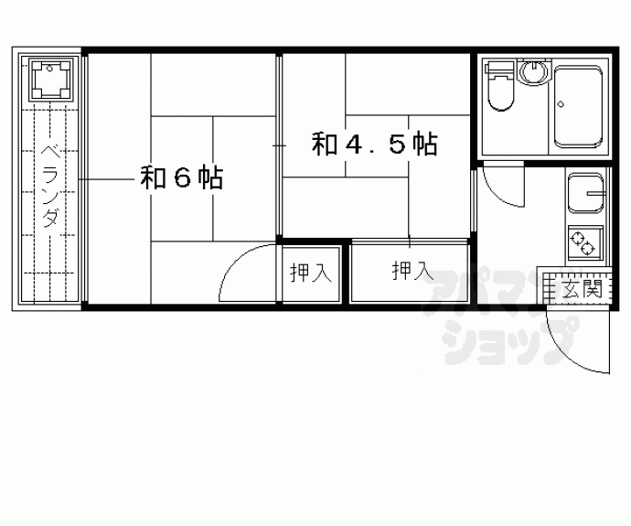 【野元ハイツ】間取