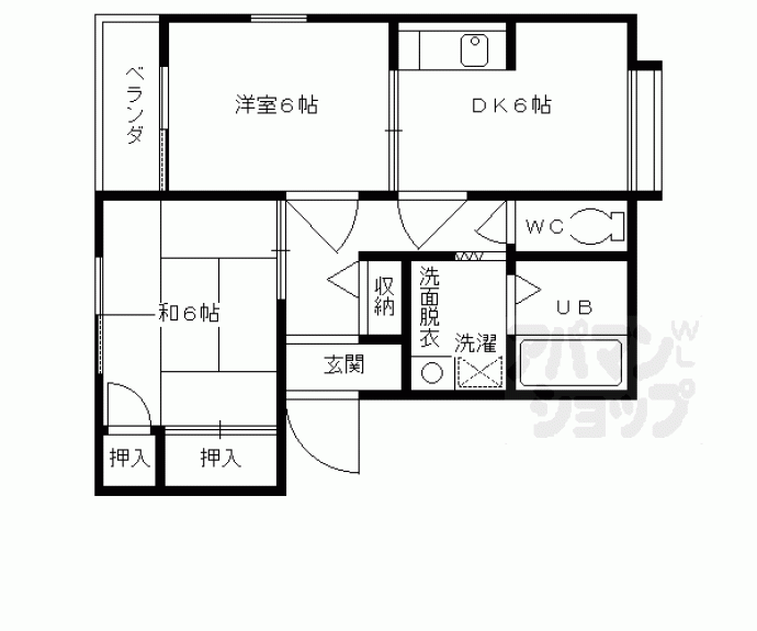 【シャルマン２１】間取