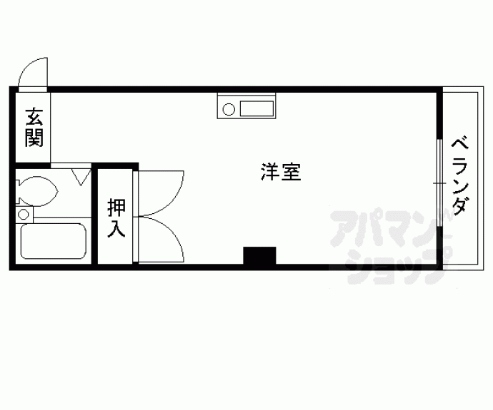 【マンションＶ２】間取