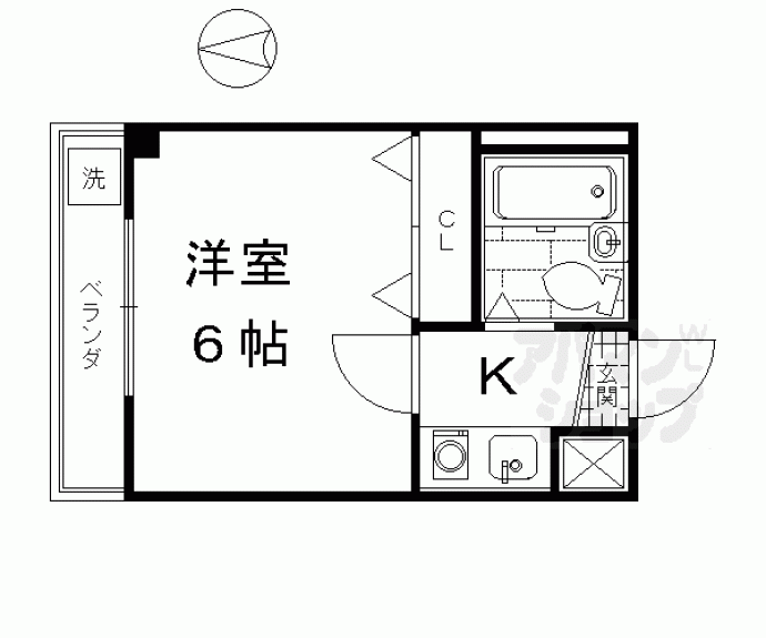 【プレジデント河合】間取