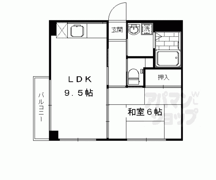 【オアシス２１】間取