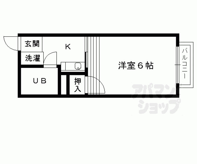 【ユニメント大嶋】間取