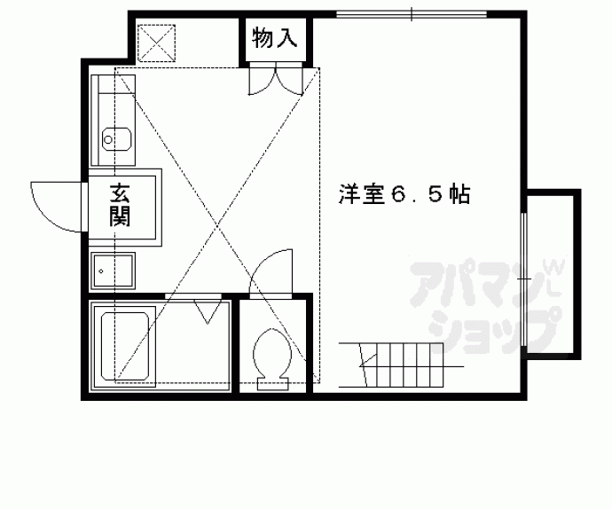 【ルーセント西院】間取