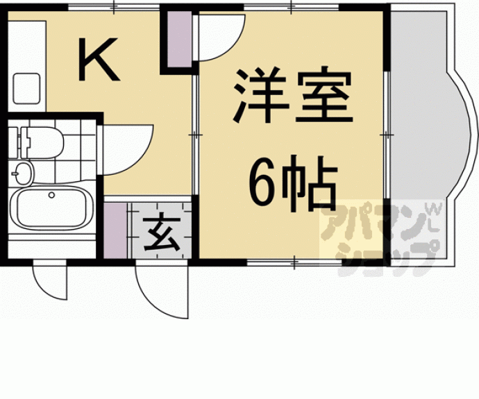 【メゾン島原】間取